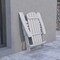 Flash Furniture Gray All-Weather Folding Adirondack Chairs, PK 4 4-JJ-C14505-GY-GG - alternate 4